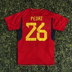 Spain World Cup Football Jersey Large