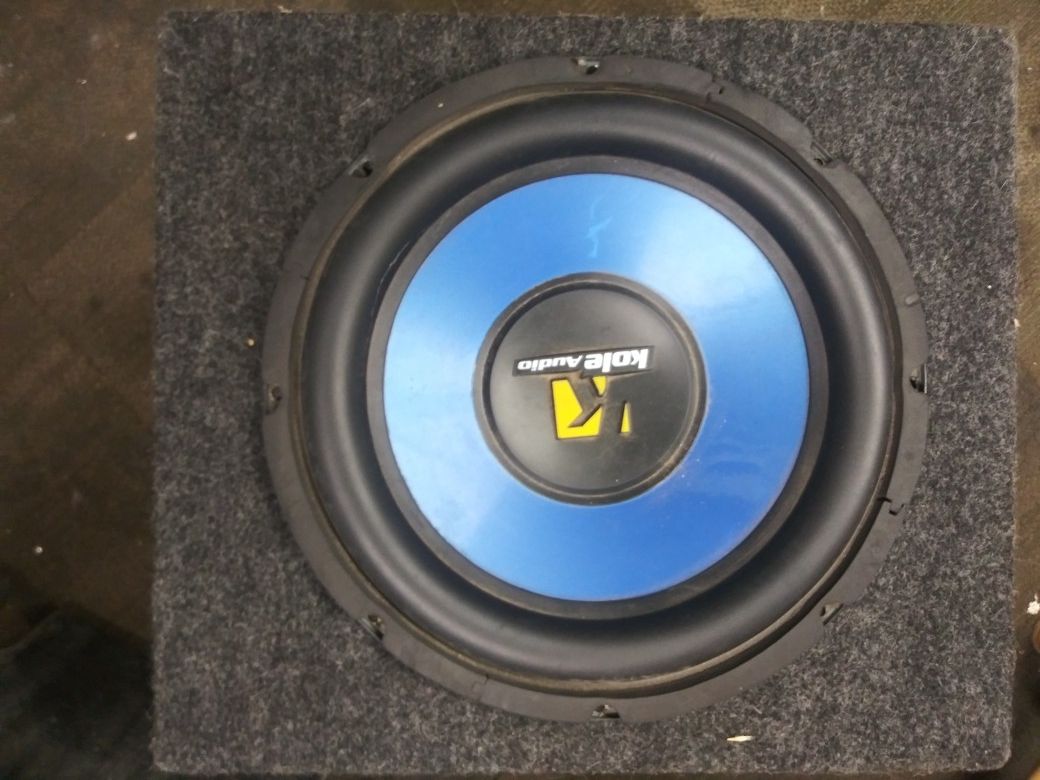 Kole Audio KLE-12 12 inch subwoofer
