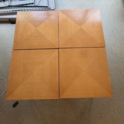 4 Wooden Side Tables