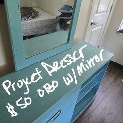 Project Dresser W/ Mirror