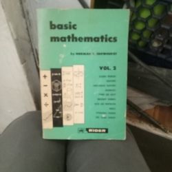 Basic Mathematics  Vol.2
