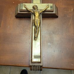Antique Exorcism Crucifix