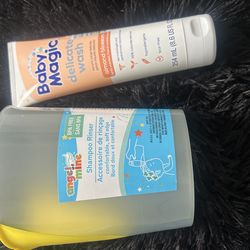 Baby body wash and hair rinser
