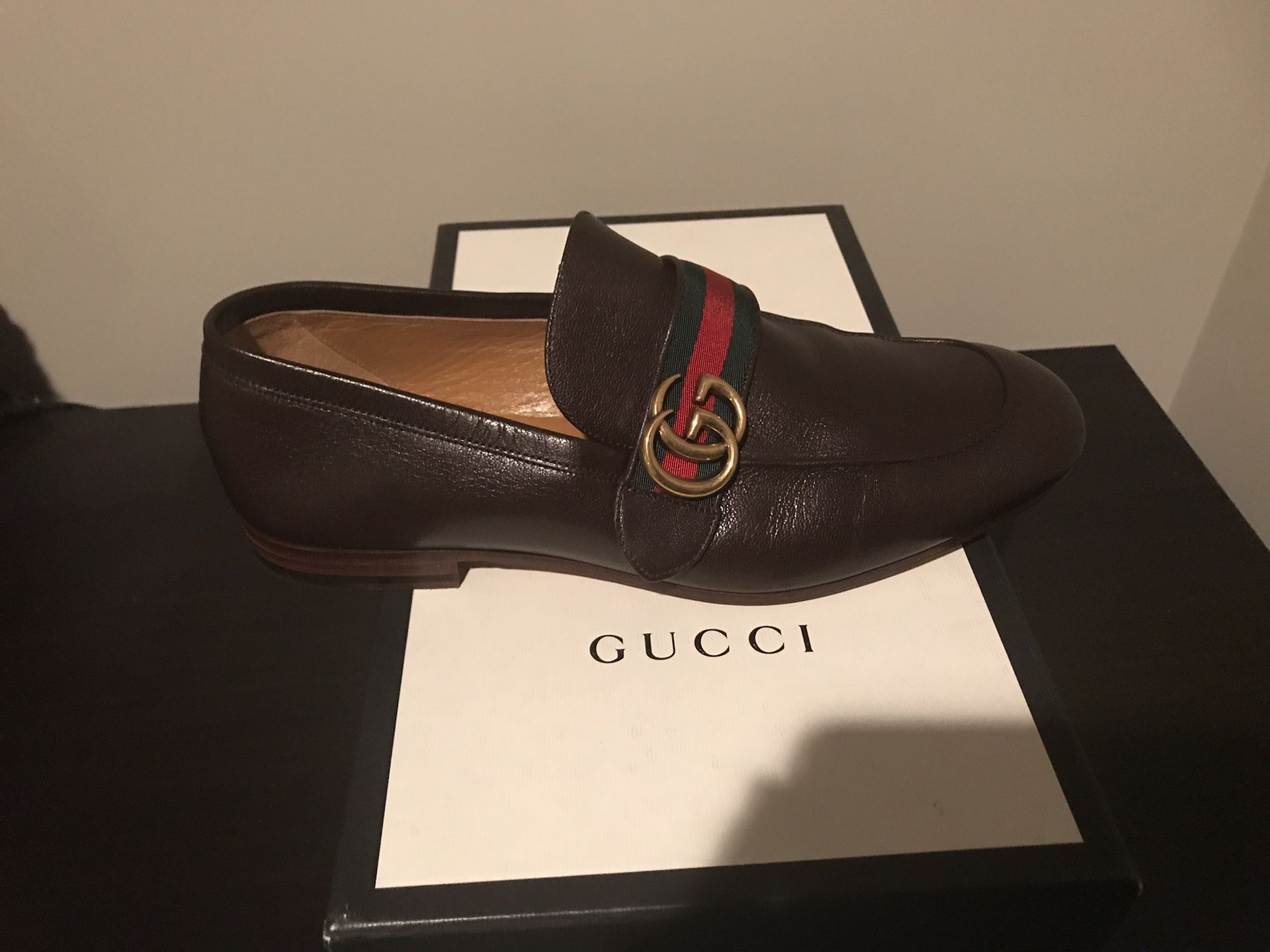 Gucci Loafers w/GG Web
