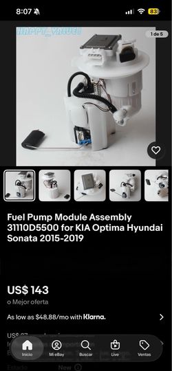 Fuel pump kia hyundai