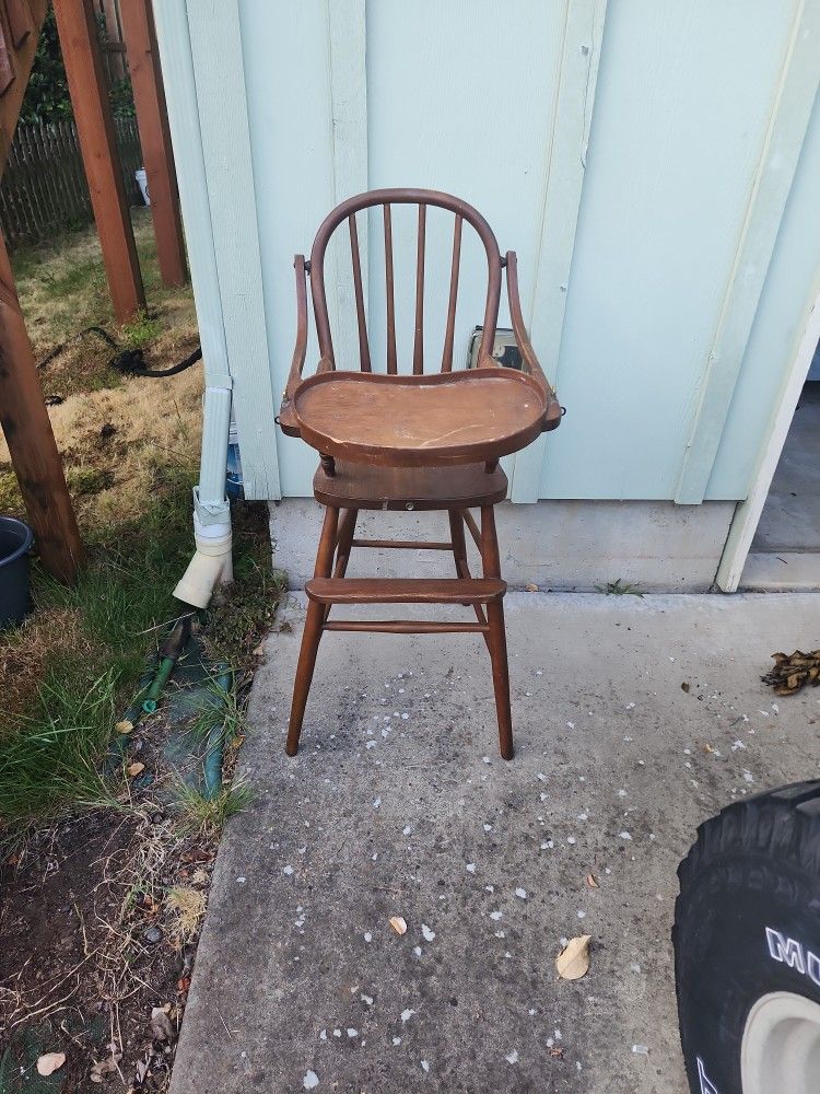 Antique High Chair