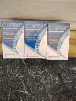 Refrigerator water filters