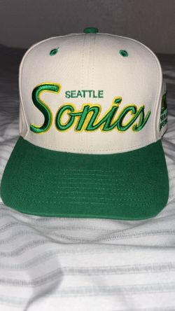 Seattle super sonics hat