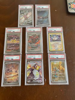 Pokemon Card Slabs Lot