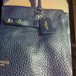 COACH LEATHER  HAND BAG