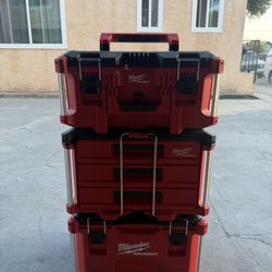 Milwaukee PACKOUT 3-Piece Tool Storage