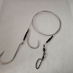 Lingcod Leaders 90lb Wire W/snap Swivels