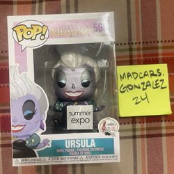 Funko Pop! Ursula 568 Summer Expo Exclusive The Little Mermaid Disney Villains