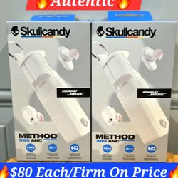 🔥Skullcandy Method 360 ANC Sound By Bose🔥$75 Each/FIRM ON PRICE 🔥Brand New Factory Sealed
