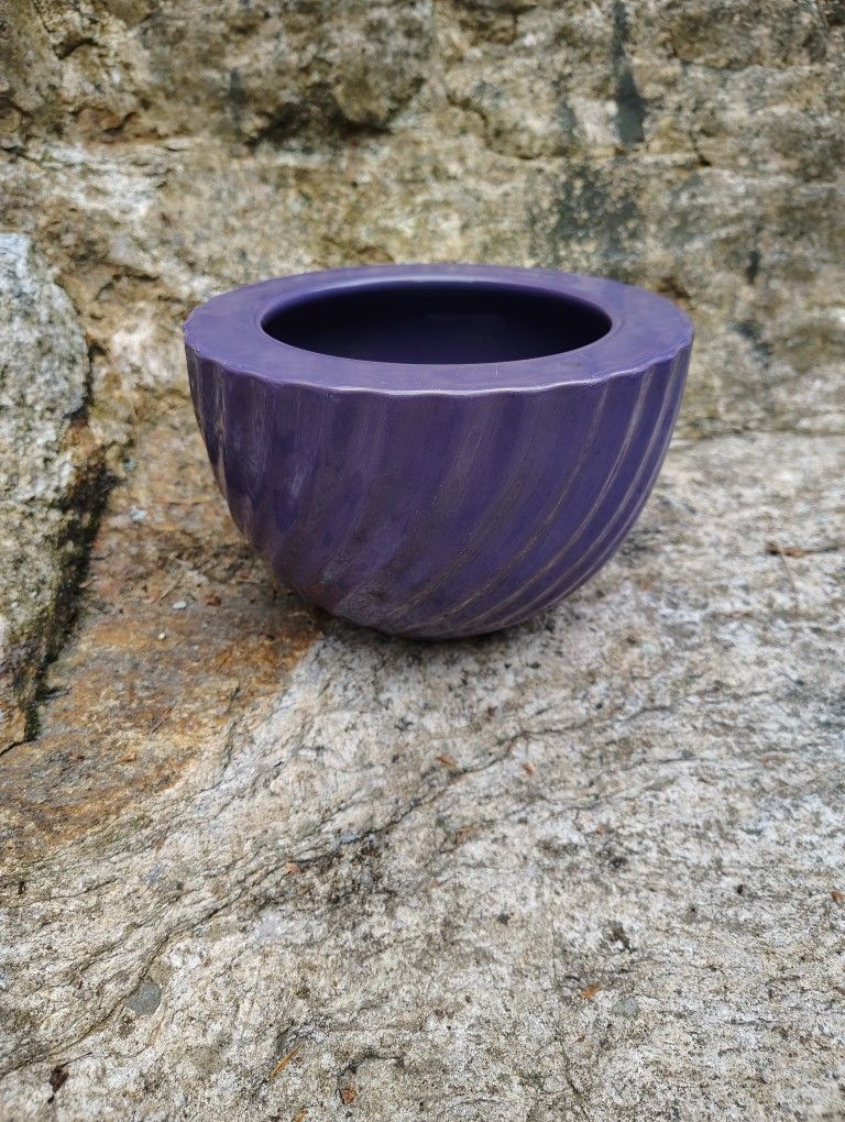 Purple Flower Vase