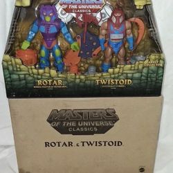 Masters of the Universe ROTAR & TWISTOID 2-Pack Mattel Sealed Adult Collector