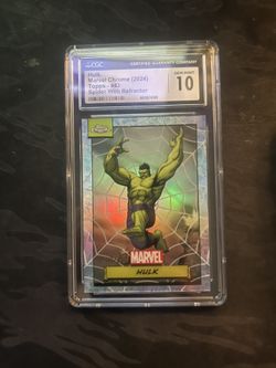 2024 Marvel Chrome Topps Hulk