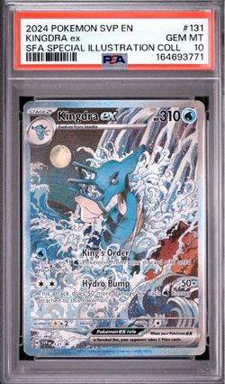 Kingdra ex PSA 10 Pokemon SVP Special Illustration