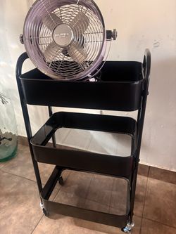 Organizador y abanico