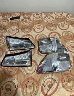 Clear Tail Lights 07-13 Lexus IS250/IS350