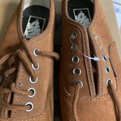 Brown Suede Vans, Never Worn
