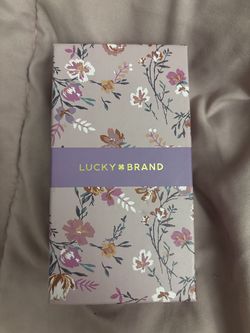 Lucky Brand Gold-Tone Floating Heart Pendant Necklace