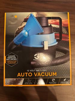 NEW Small 12v Wet+Dry Auto Vacuum