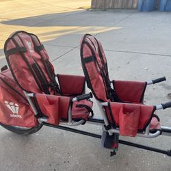 Weehoo iGo TWO child bicycle trailer 