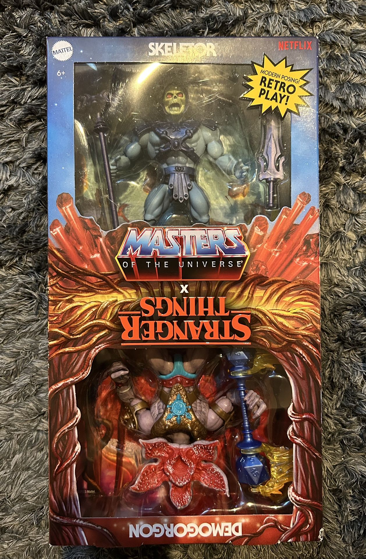 Masters of the Universe X Stranger Things: Skeletor and Demogorgon