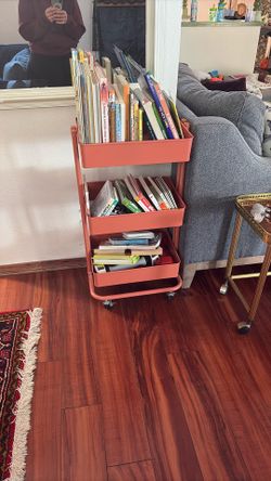 Orange Cart Shelf