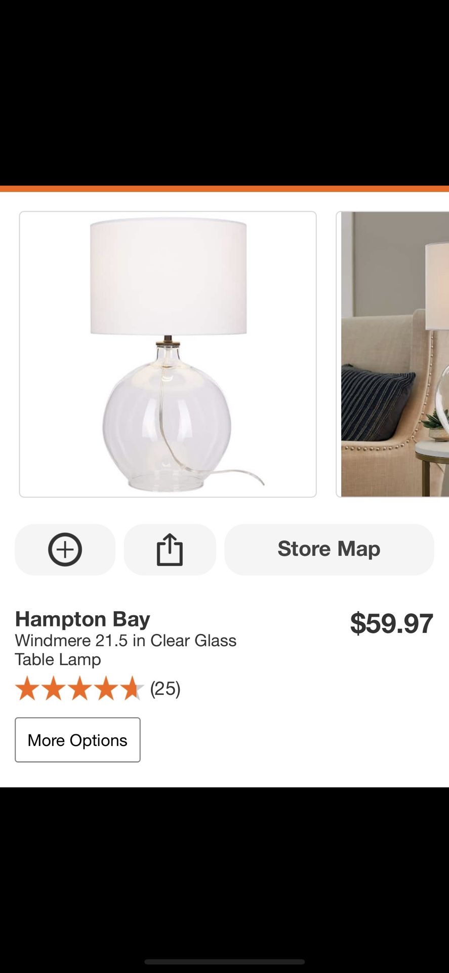 Hampton Bay Lamp