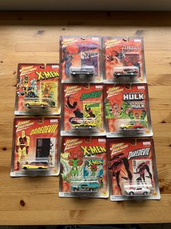 Johnny lightning Marvel/x-men/hulk Cars Collectibles