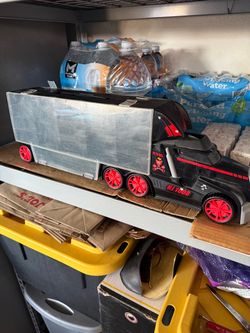NJ 1008 Toy Semi Truck Car Carrier