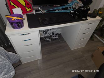 Ikea alex drawers desk