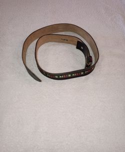 Neet Quiver Leather Belt - T-LB Size Lg