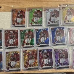 16 Card Rainbow Mosaic JJWatt 