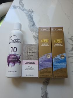 Professional hair color supplies