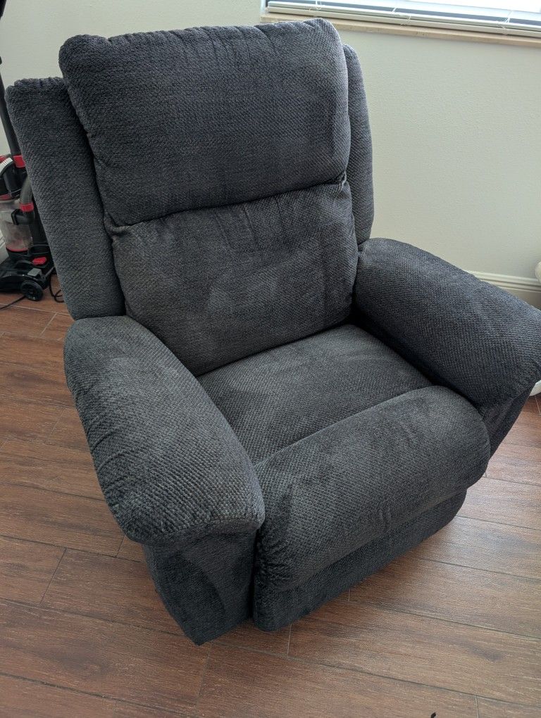 Lay Z Boy Recliner Chair -Dark Blue