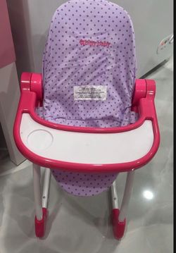 american girl doll baby chair