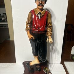 Vintage Golfer Statue 28 Inches High 