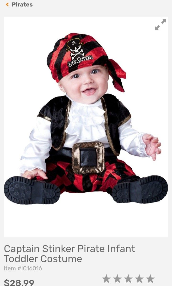 Baby Pirate costume