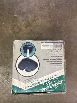 Instant Canopy Weight Plates