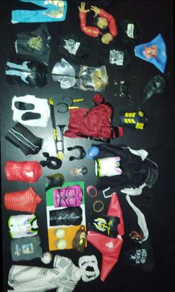WWE Action Figure Accessories and clothing Lot