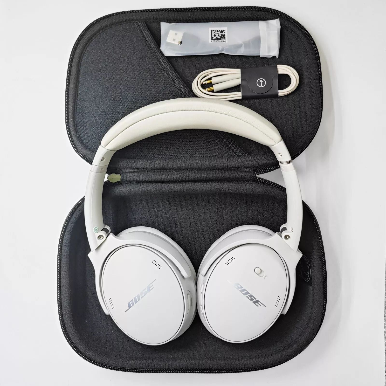 Bose QuietComfort 45 Wireless Bluetooth Noise Cancelling Headphone - Smoke White