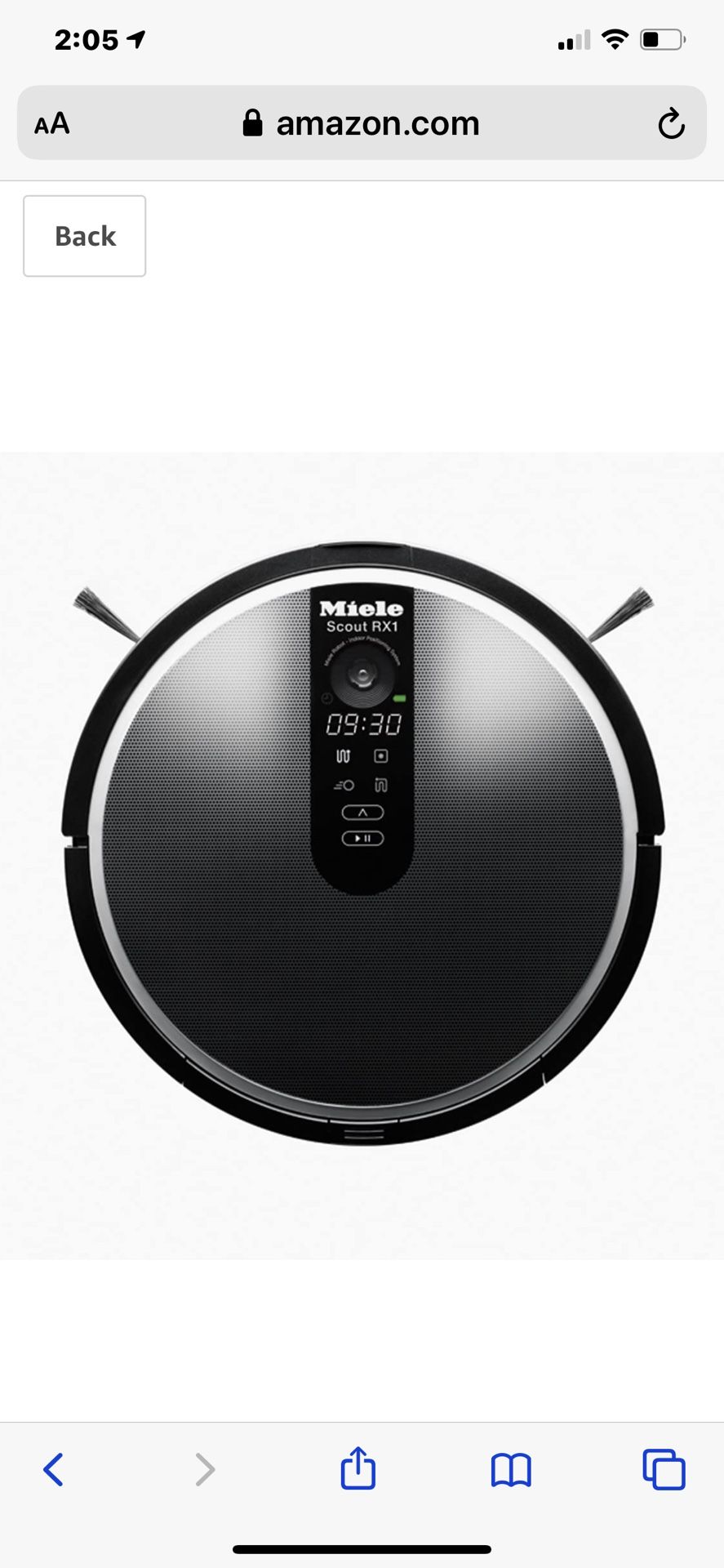 Miele bot vacuum ( commercial grade equipment )