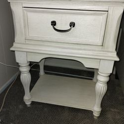 Antique White Liberty Furniture Bayside Nightstand 
