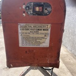 Concrete Mixer
