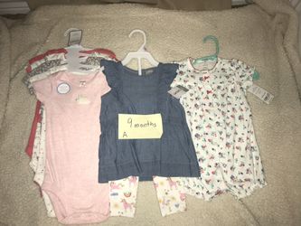 Girls 9 months set A