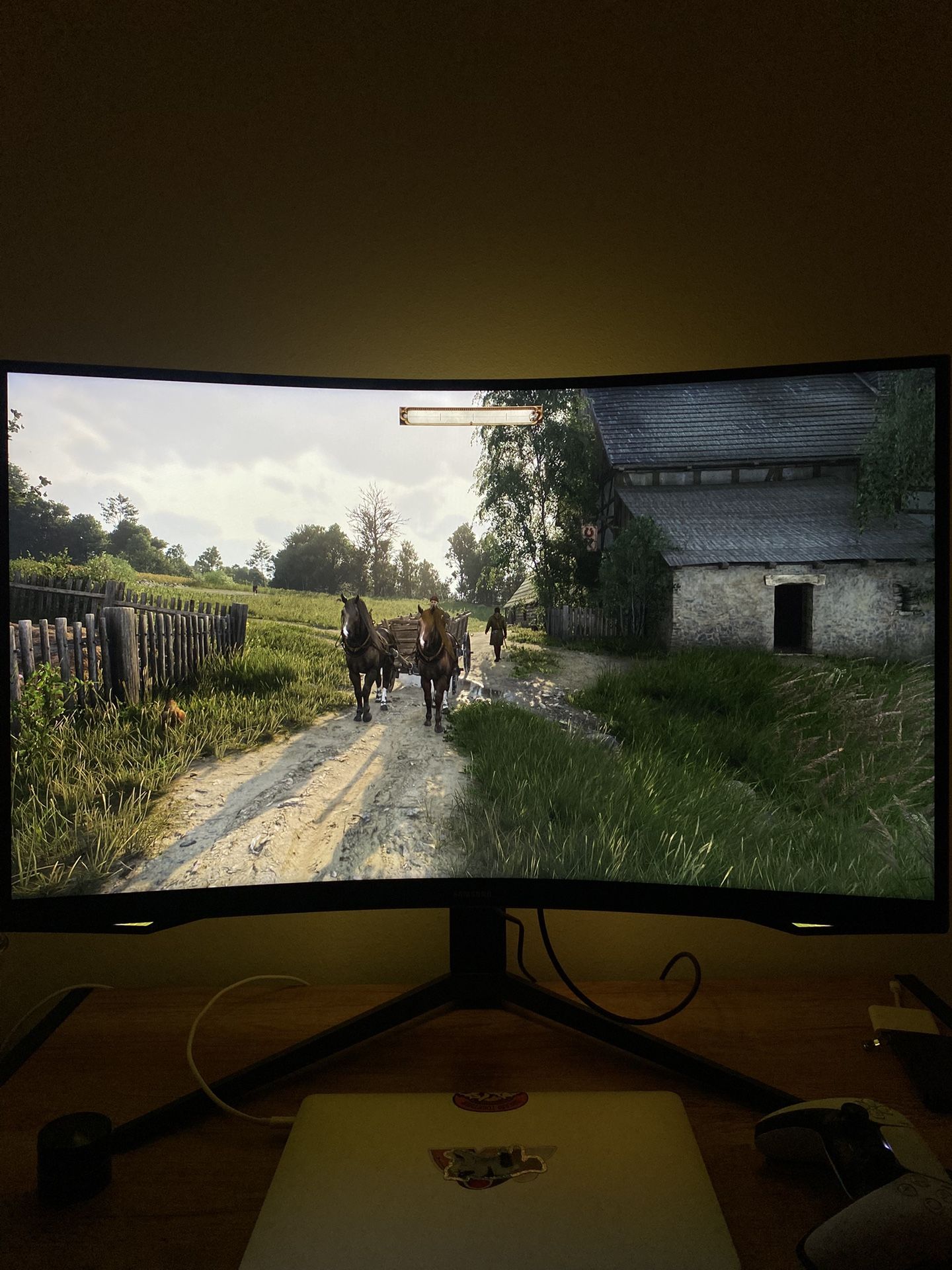 Samsung 32" Odyssey Neo G7 4K UHD 165Hz 1ms G-Sync 1000R Curved Gaming Monitor, Quantum HDR2000, AMD FreeSync Premium Pro, Ultrawide Game View, Displa