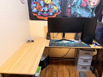 L Shape computer desk